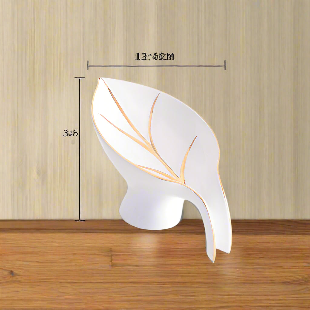 Ceramic Leaf Shape Soap Holder