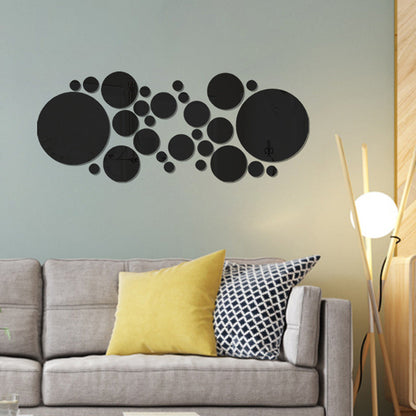 3D Acrylic Mirror Circle Wall Stickers