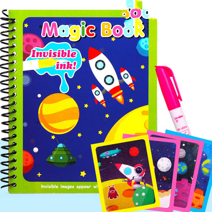 Must-Have Magic Water Book | Reusable No Mess Coloring Activity for Toddlers