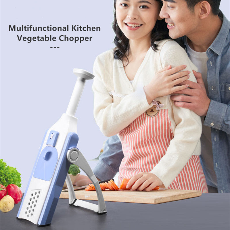 5-in-1 Vegetable Slicer, Chopper & Dicer - Essential Kitchen Cutter Tool