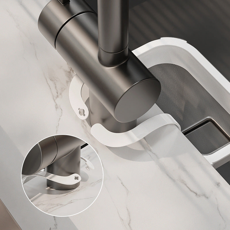 Must-Have Kitchen Sink Draining Rack | Anti-Clog Leftovers Strainer Basket