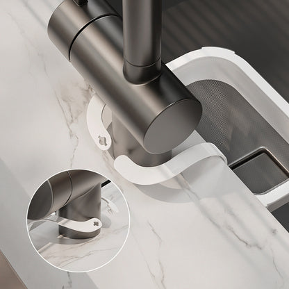 Must-Have Kitchen Sink Draining Rack | Anti-Clog Leftovers Strainer Basket