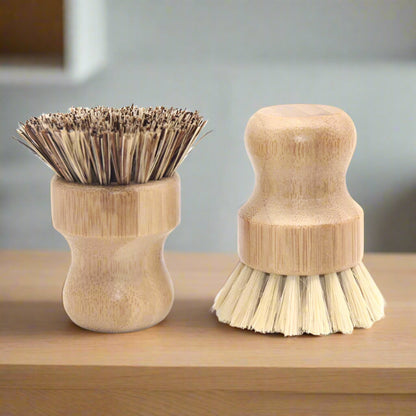 Short Handle Round Dish Brush