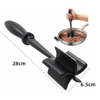 Must-Have Nylon Meat Masher | Nonstick Hamburger Chopper Kitchen Gadget