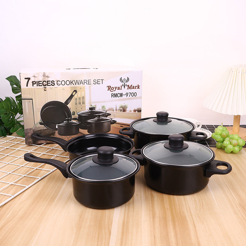Non-Stick Four-Piece Soup Pot Set