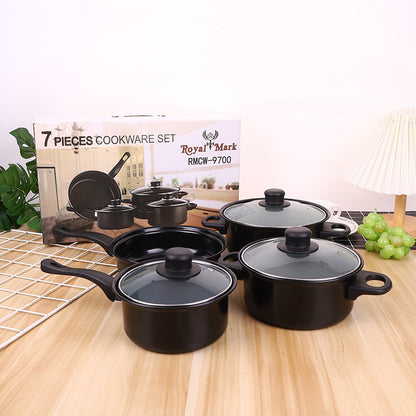 Non-Stick Four-Piece Soup Pot Set