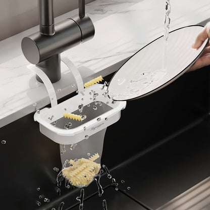 Must-Have Kitchen Sink Draining Rack | Anti-Clog Leftovers Strainer Basket