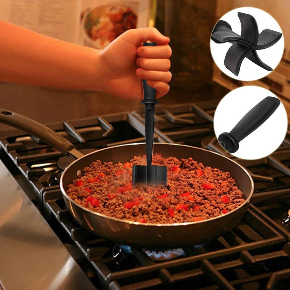 Must-Have Nylon Meat Masher | Nonstick Hamburger Chopper Kitchen Gadget