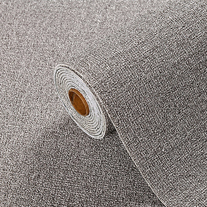 Linen Pattern Waterproof Adhesive Wallpaper