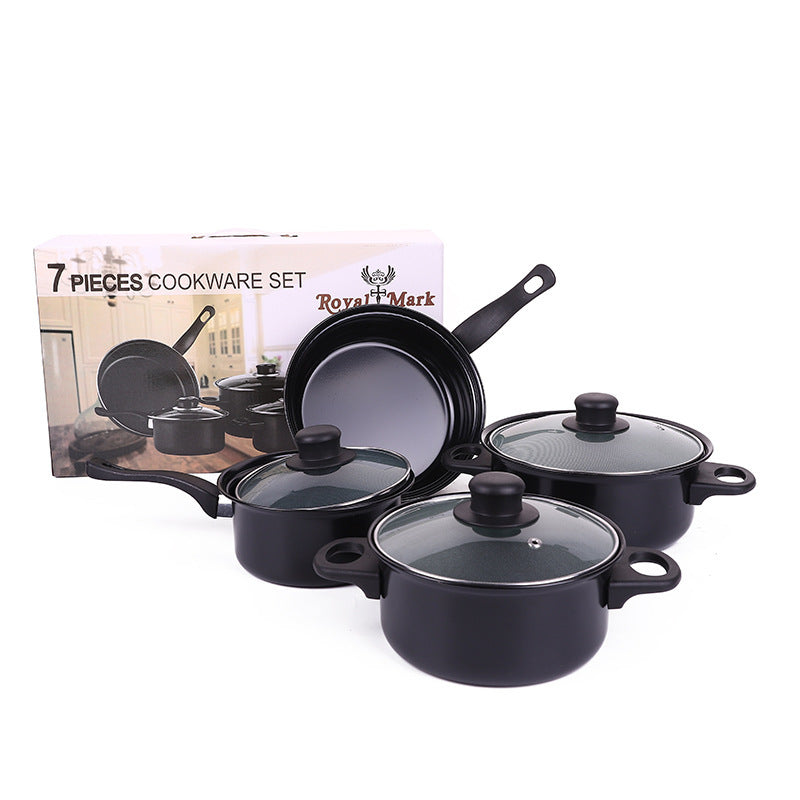 Non-Stick Four-Piece Soup Pot Set