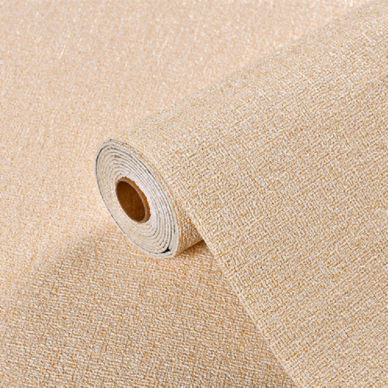 Linen Pattern Waterproof Adhesive Wallpaper