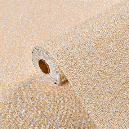 Linen Pattern Waterproof Adhesive Wallpaper