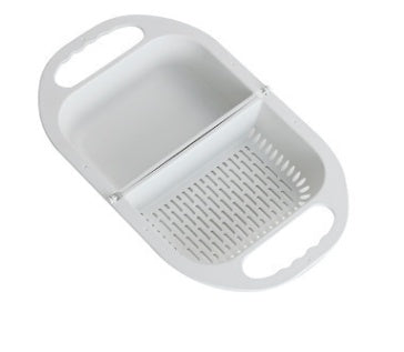 Viral Folding Sink Colander | Space-Saving Fruit & Vegetable Drain Basket