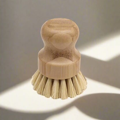 Short Handle Round Dish Brush