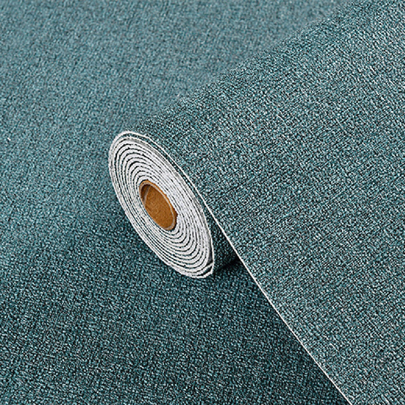 Linen Pattern Waterproof Adhesive Wallpaper