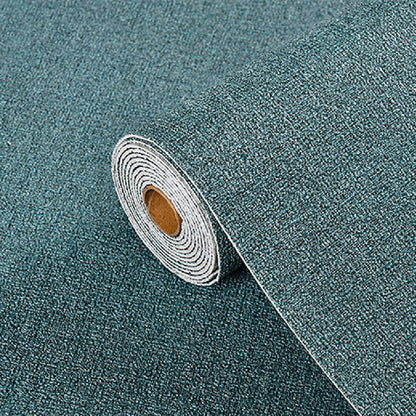 Linen Pattern Waterproof Adhesive Wallpaper