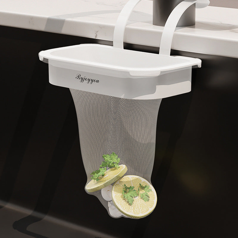 Must-Have Kitchen Sink Draining Rack | Anti-Clog Leftovers Strainer Basket