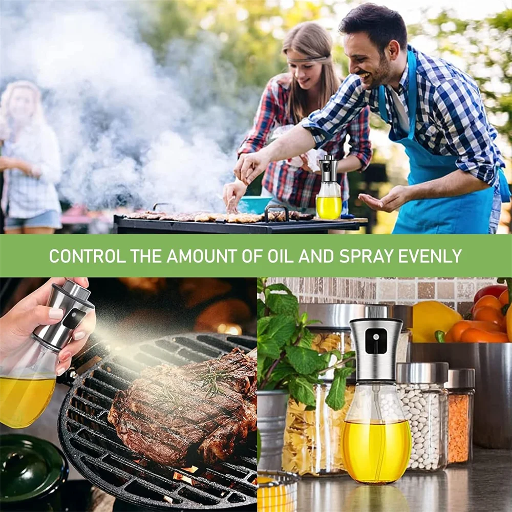 Oil Sprayer Bottle Glass | 200ML