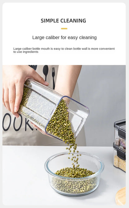 Sealed Jars Kitchen Grain Storage Organizer