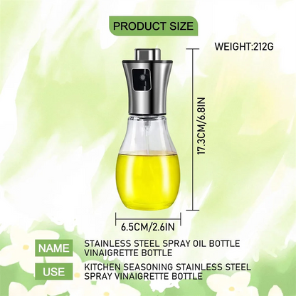 Oil Sprayer Bottle Glass | 200ML