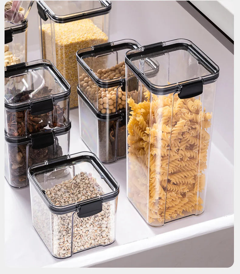 Sealed Jars Kitchen Grain Storage Organizer