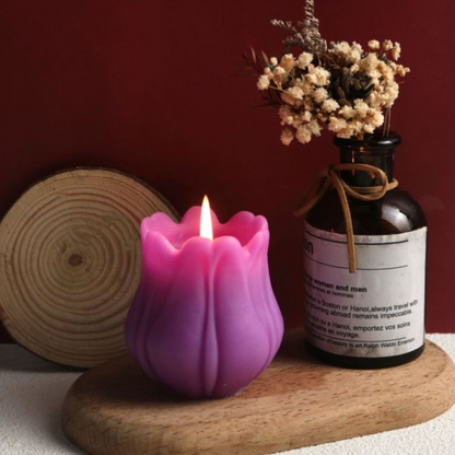 Tulip Flower Scented Candle Silicone Mold