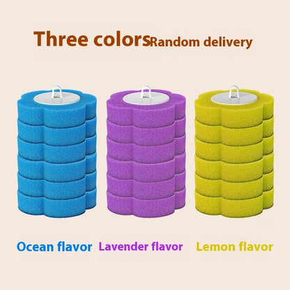 Wall-Mounted Bathroom Cleaning Set