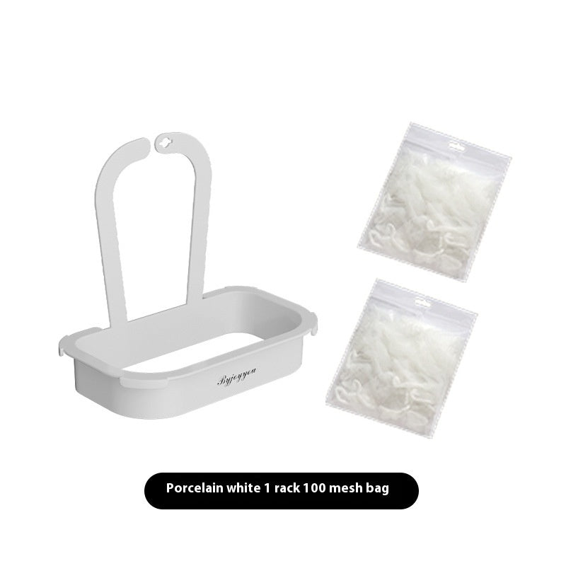 Must-Have Kitchen Sink Draining Rack | Anti-Clog Leftovers Strainer Basket