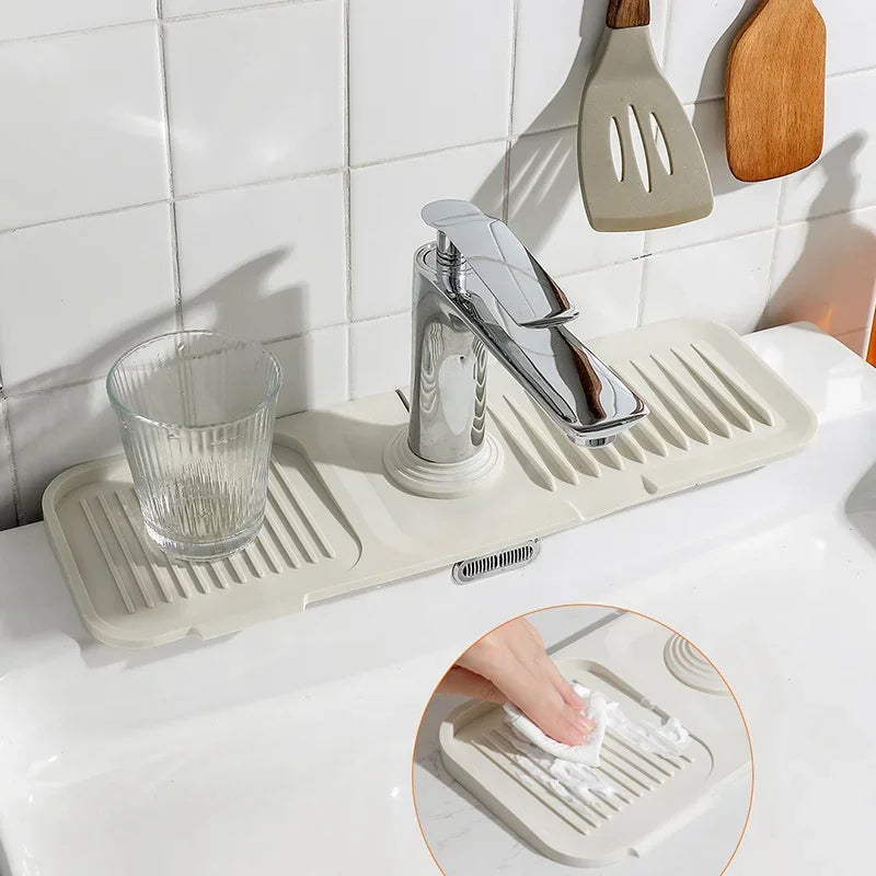 Waterproof Silicone Faucet Drain Pad