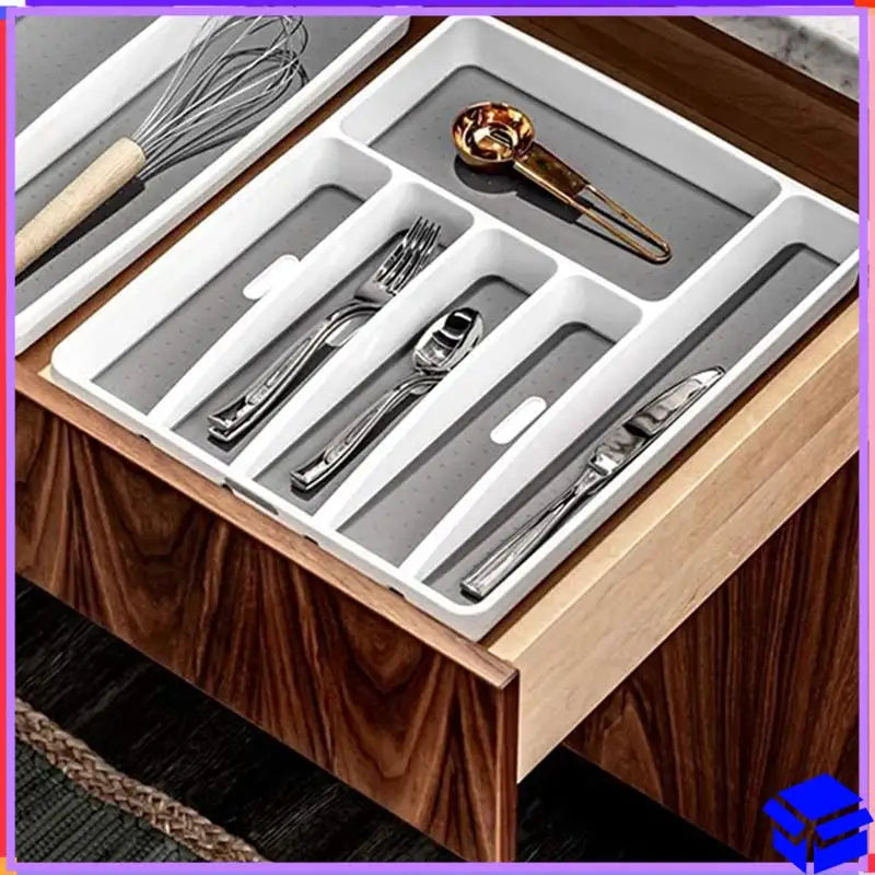 Durable Cutlery Storage Box Organizer