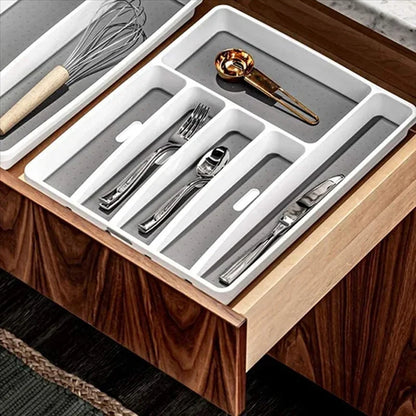 Durable Cutlery Storage Box Organizer