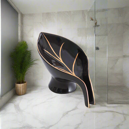 Ceramic Leaf Shape Soap Holder