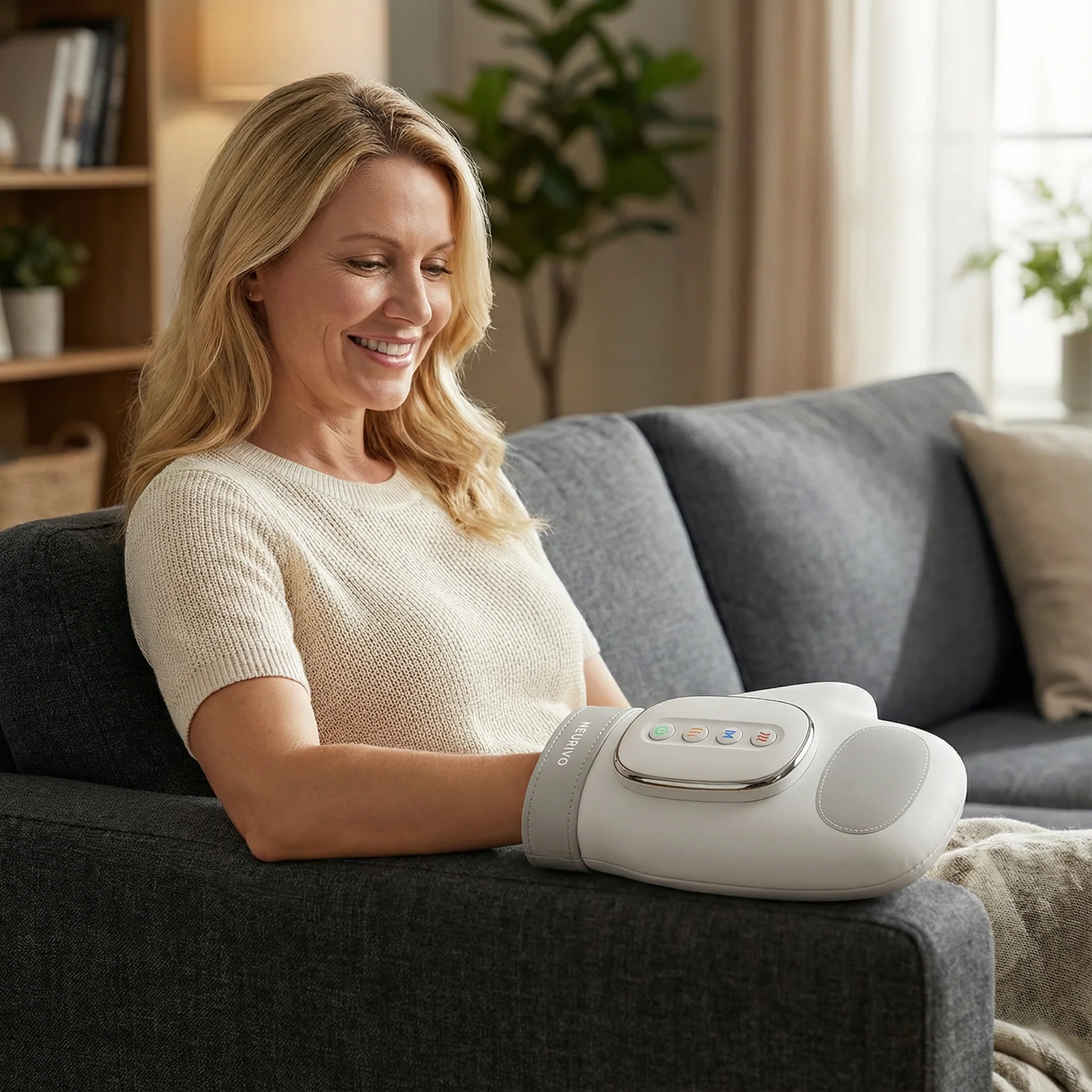Neurivo™ Hand Massager for Arthritis, Carpal Tunnel & Joint Pain