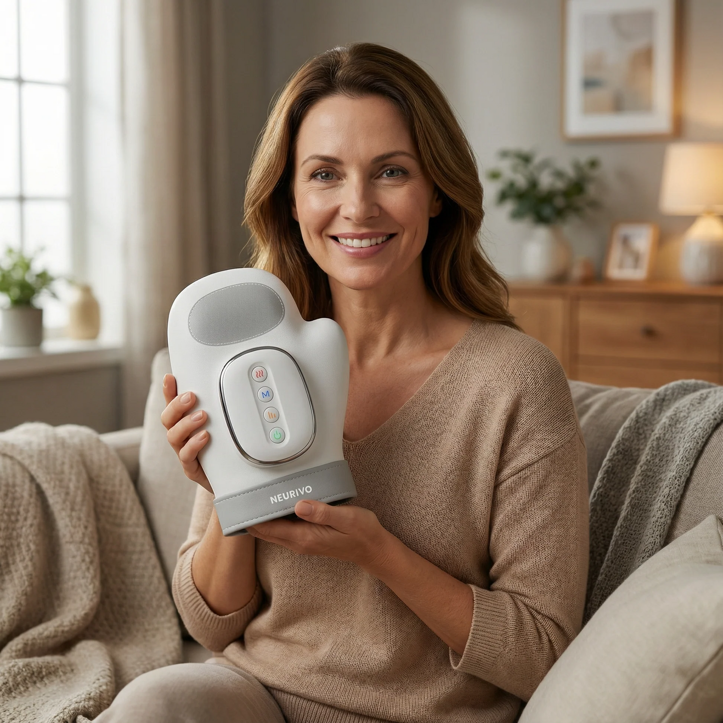 Neurivo™ Hand Massager for Arthritis, Carpal Tunnel & Joint Pain